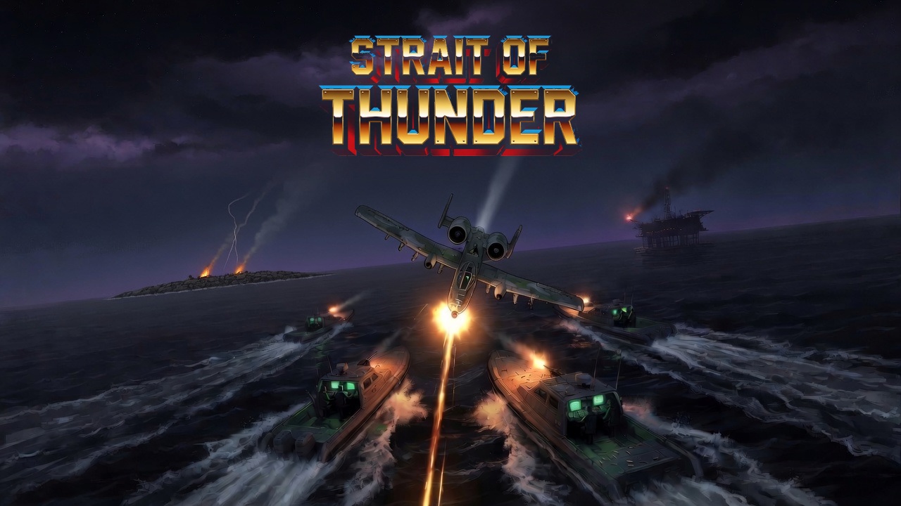 Strait of Thunder — A-10C Warthog over contested waters